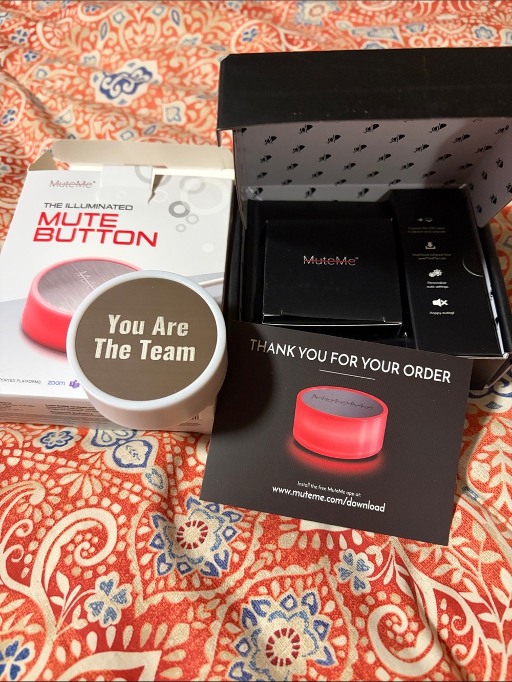 NWT MuteMe Mute Button Desk Accessory